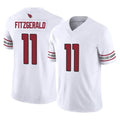 A.Cardinals #11 Larry Fitzgerald Player White Vapor F.U.S.E. Limited Home Game beagls Stitched Jerseys