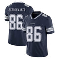 D.Cowboys #86 Luke Schoonmaker Player Navy Vapor Untouchable Limited Home Game CAdoa Stitched Jerseys