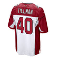 A.Cardinals #40 Pat Tillman Player White Home Game beagls Stitched Jerseys