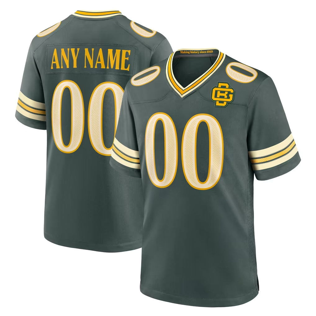 Custom GB.Packers Green 2026 Rivalries Collection Home Game Any Name & Numbers CAdoa Stitched Jerseys
