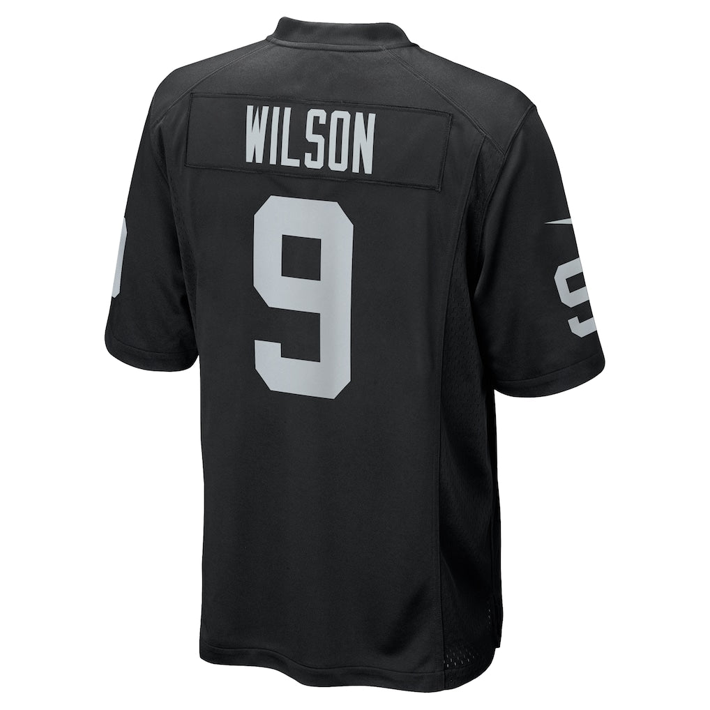 CAdoa LV.Raiders #9 Tyree Wilson Black Game Jersey