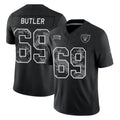 LV.Raiders #69 Adam Butler Player Black Limited 2026 Salute to Service Home Game Stitched Jerseys