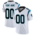Custom C.Panthers White Vapor Untouchable Limited Game Any Name & Numbers CAdoa Stitched Jerseys