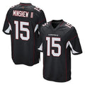 A.Cardinals #15 Gardner Minshew II Player Black Home Game CAdoa Stitched Jerseys