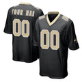 Custom NO.Saints Black Home Game Any Name & Numbers CAdoa Stitched Jerseys