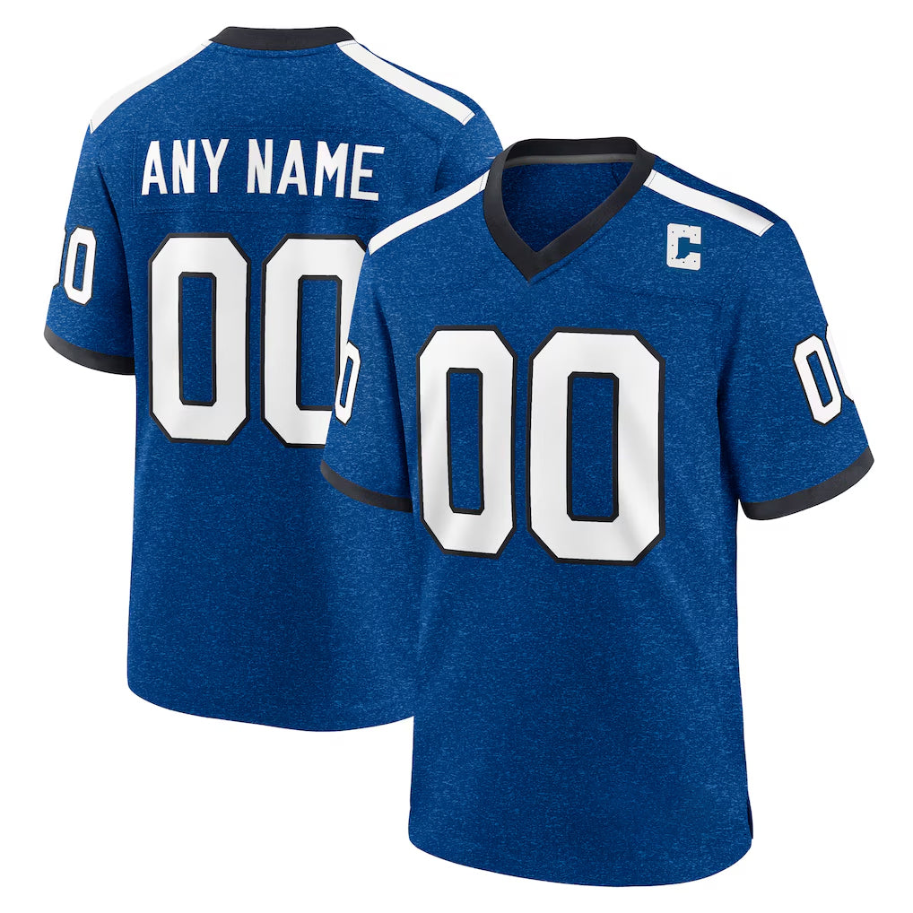 Custom IN.Colts Royal Alternate Indiana Nights Home Game Any Name & Numbers CAdoa Stitched Jerseys