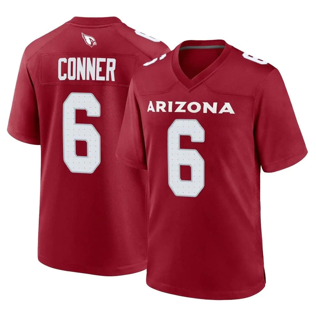 A.Cardinals #6 James Conner Player Cardinal Limited Home Game beagls Stitched Jerseys