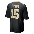 CAdoa NO.Saints #15 Mason Tipton Black Team Game Jersey