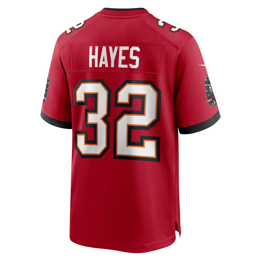 CAdoa TB.Buccaneers #32 Josh Hayes Red Game Jersey