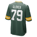 CAdoa GB.Packers #79 Travis Glover Green Game Jersey