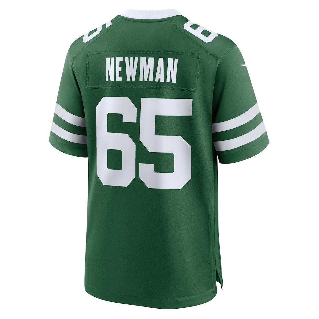 CAdoa NY.Jets #65 Xavier Newman Legacy Green Team Game Jersey