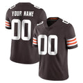 Custom C.Browns Brown Color Vapor Untouchable Limited Home Game Any Name & Numbers CAdoa Stitched Jerseys