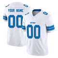 Custom D.Lions White Limited Vapor F.U.S.E. Alternate Home Game Any Name & Numbers CAdoa Stitched Jerseys