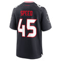 CAdoa H.Texans #45 E.J. Speed Navy Team Game Jersey