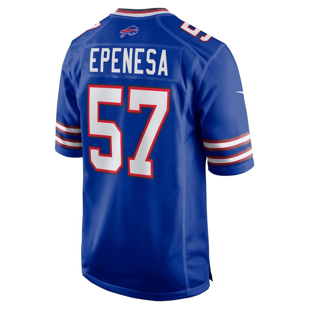 CAdoa B.Bills #57 A.J. Epenesa Royal Game Player Jersey