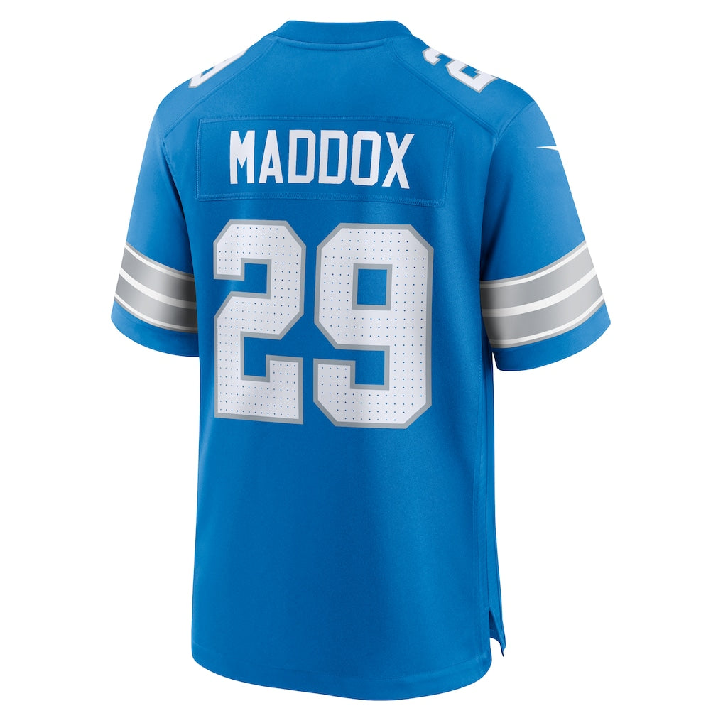 CAdoa D.Lions #29 Avonte Maddox Blue Team Game Jersey