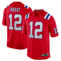 CAdoa NE.Patriots #12 Tom Brady Player Red Game Stitched Jerseys