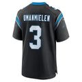 CAdoa C.Panthers #3 Princely Umanmielen Black Team Game Jersey