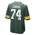 CAdoa GB.Packers #74 Elgton Jenkins Green Game Jersey