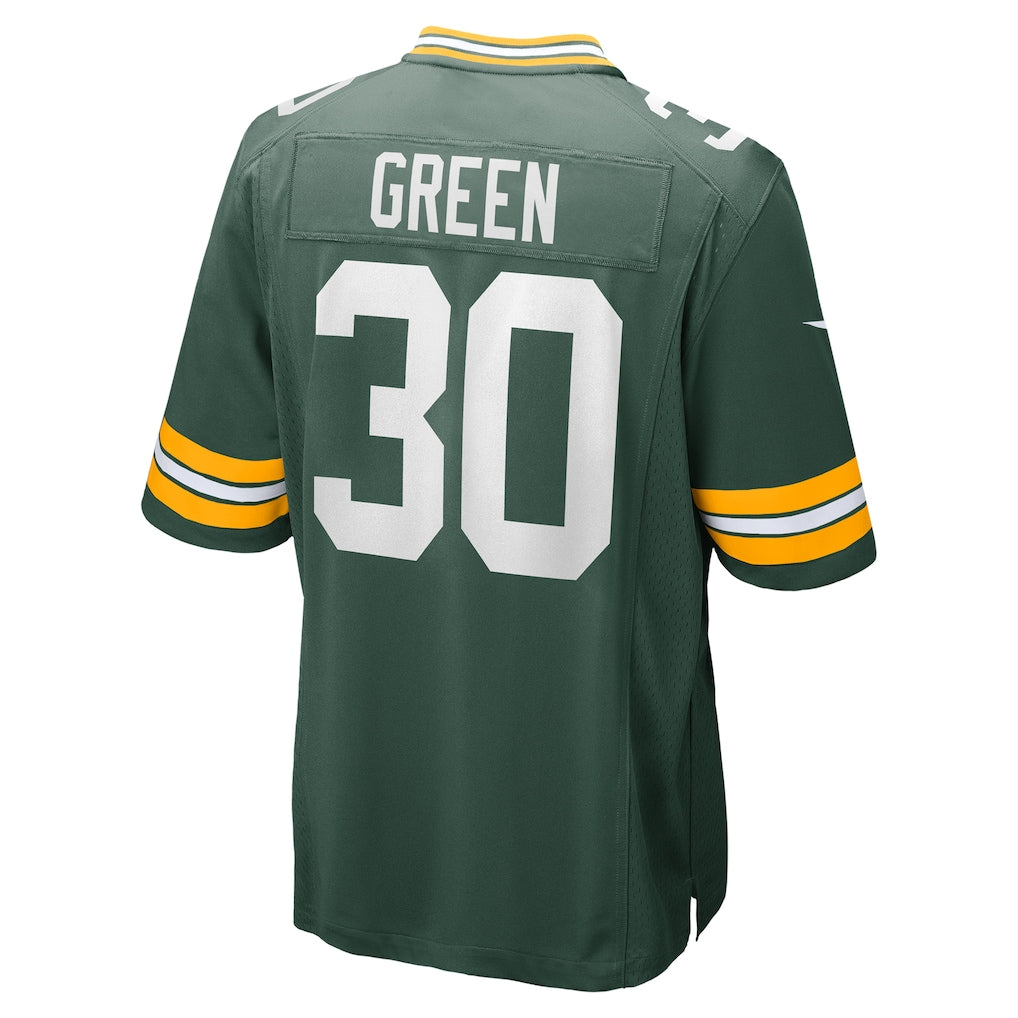 CAdoa GB.Packers #30 Ahman Green Green Team Retired Player Game Jersey