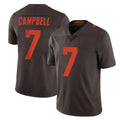 C.Browns #7 Tyson Campbell Player Browns Color Rush Limited Home Game CAdoa Stitched Jerseys