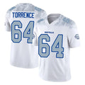 B.Bills #64 O'Cyrus Torrence Player White Rivalries Collection Limited Game CAdoa Stitched Jerseys