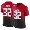 A.Falcons #32 Cash Jones Player Red Vapor F.U.S.E. Limited Home Game CAdoa Stitched Jerseys