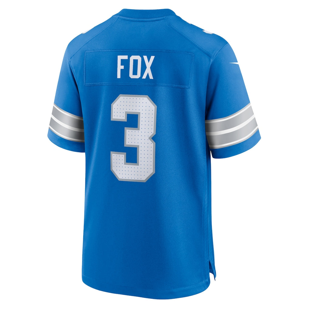 CAdoa D.Lions #3 Jack Fox Blue Team Game Jersey