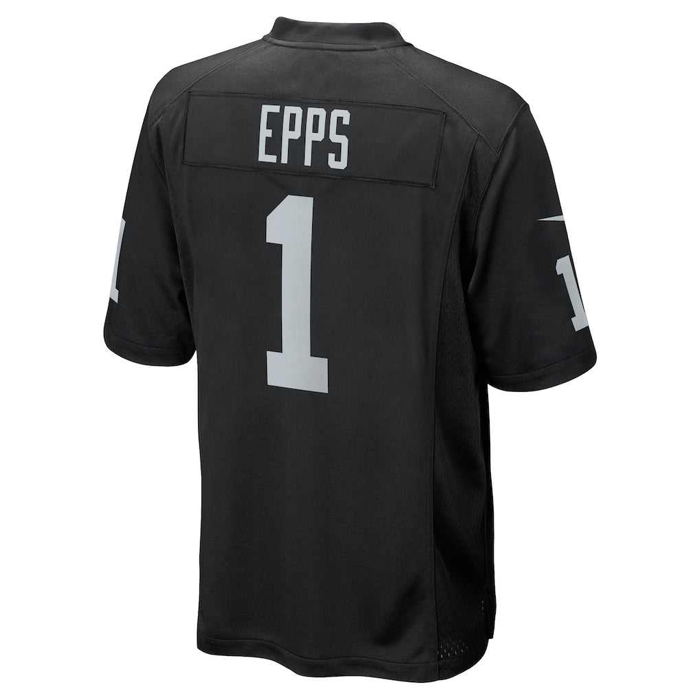 CAdoa LV.Raiders #1 Marcus Epps Black Game Player Jersey
