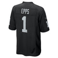 CAdoa LV.Raiders #1 Marcus Epps Black Game Player Jersey
