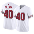 A.Cardinals #40 Pat Tillman Player White Vapor F.U.S.E. Limited Home Game beagls Stitched Jerseys