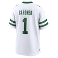 CAdoa NY.Jets #1 Ahmad Sauce Gardner Legacy White Game Jersey