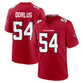 A.Falcons #54 Brandon Dorlus Player Red Team Color Home Game CAdoa Stitched Jerseys