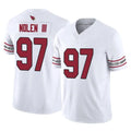 A.Cardinals #97 Walter Nolen III Player White Vapor F.U.S.E. Limited Home Game beagls Stitched Jerseys