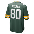 CAdoa GB.Packers #80 Bo Melton Green Home Game Player Jersey