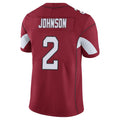 A.Cardinals #2 Will Johnson Player Cardinal Vapor Limited Home Game  beagls Stitched Jerseys