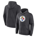 Custom P.Steelers Gray Pullover Hoodies Limited Any Name & Numbers  CAdoa Stitched Jerseys