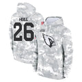 A.Cardinals #26 Evan Hull Player Arctic Camo Limited Salute to Service Pullover Hoodies Game CAdoa Stitched Jerseys
