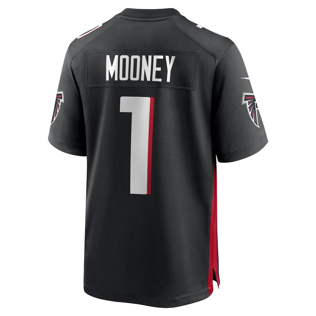 CAdoa A.Falcons #1 Darnell Mooney Black Game Retired Player Jersey