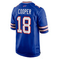 CAdoa B.Bills #18 Amari Cooper Royal Game Jersey