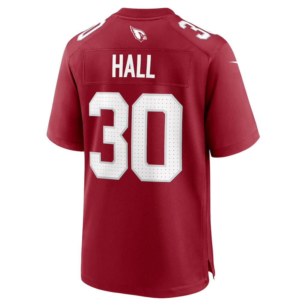 CAdoa A.Cardinals #30 Darren Hall Cardinal Team Game Jersey