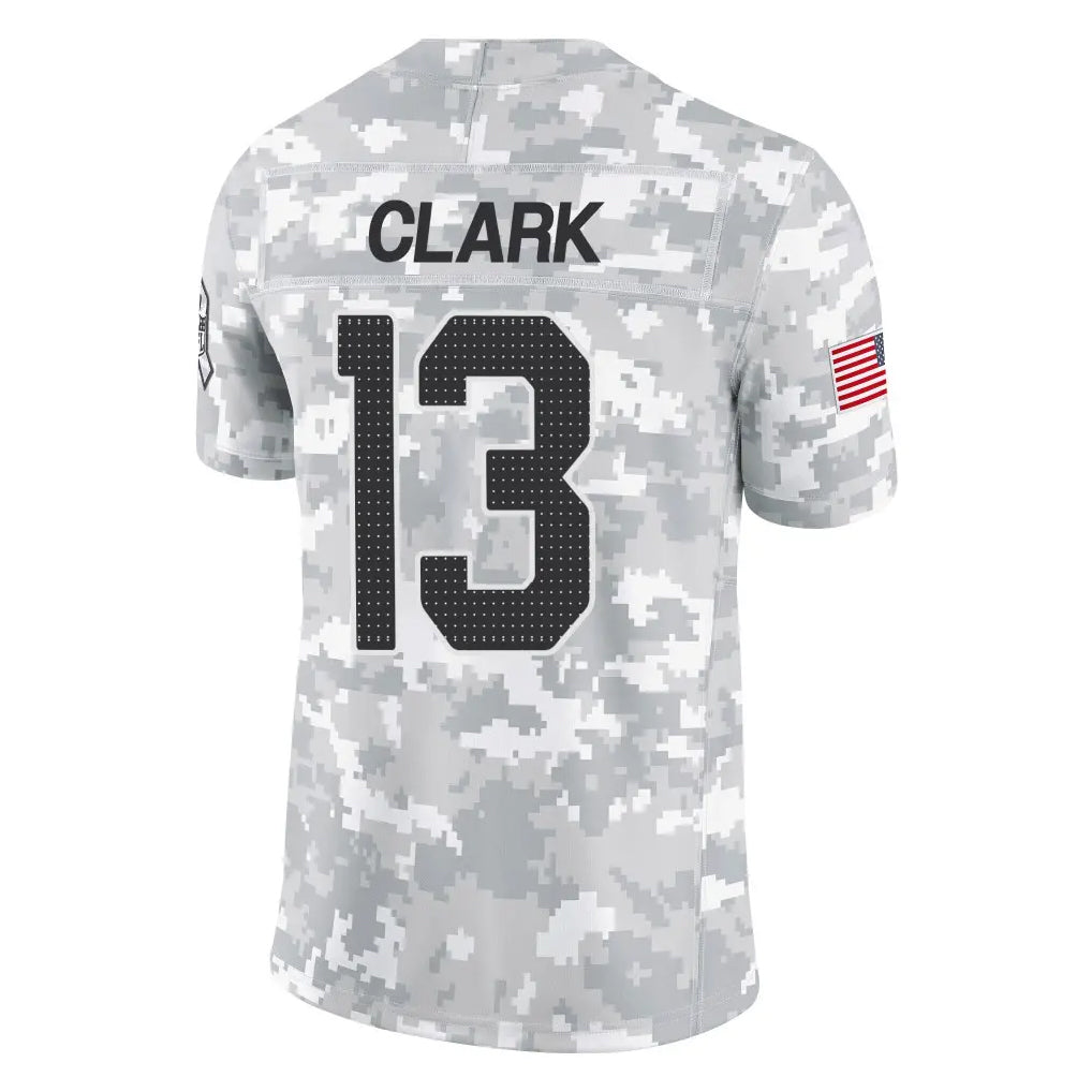 A.Cardinals #13 Kei'Trel Clark Player Camo Salute to Service Limited Home beagls Stitched Jerseys