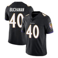 B.Ravens #40 Teddye Buchanan Player Black Vapor Untouchable Limited Home Game CAdoa Stitched Jerseys