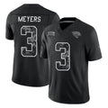 J.Jaguars #3 Jakobi Meyers Player Black Limited 2026 Salute to Service Home Game CAdoa Stitched Jerseys