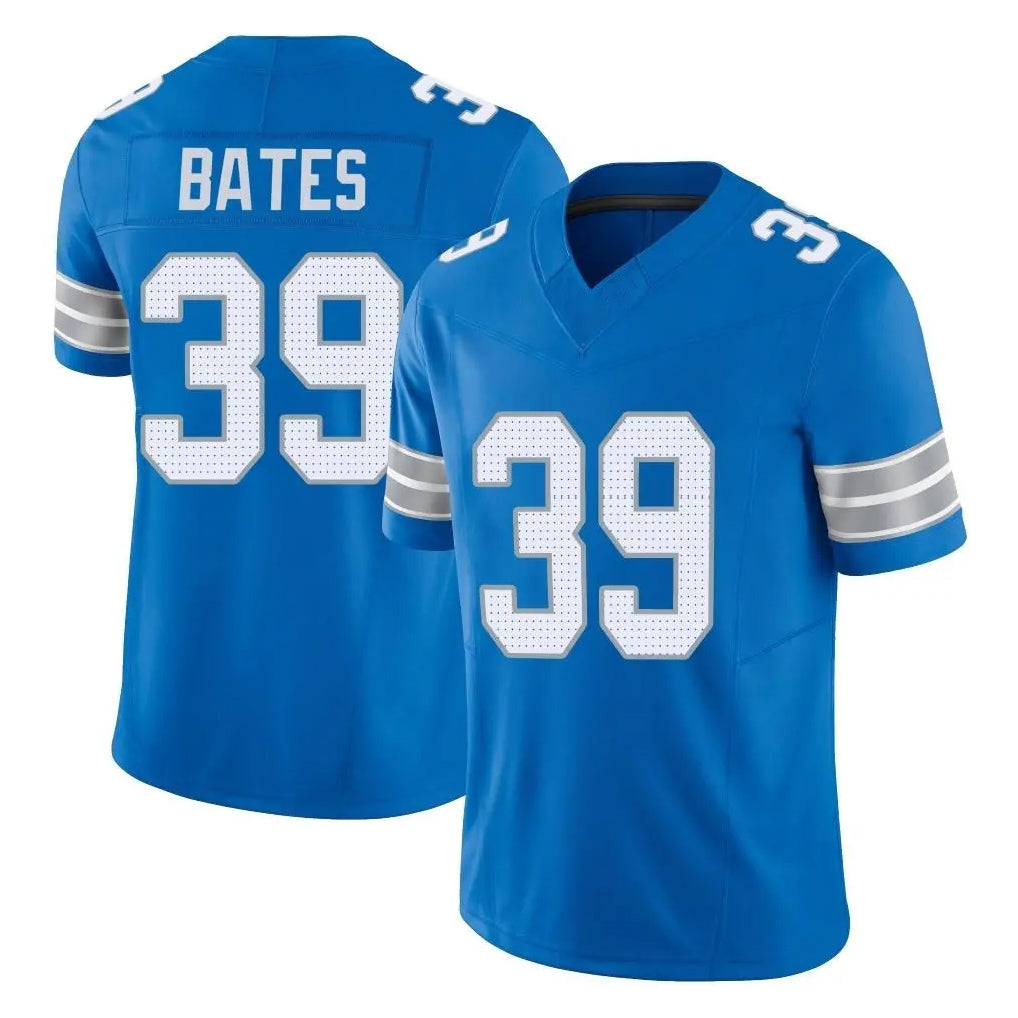 D.Lions #39 Jake Bates Player Blue Limited Vapor F.U.S.E. Alternate Home Game CAdoa Stitched Jerseys