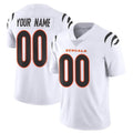 Custom C.Bengals White Vapor Untouchable Limited Home Game Any Name & Numbers CAdoa Stitched Jerseys