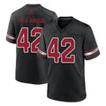 A.Cardinals #42 Dadrion Taylor-Demerson Player Black Alternate Game CAdoa Stitched Jerseys
