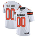 Custom C.Browns White Alternate Vapor Untouchable Limited Home Game Any Name & Numbers CAdoa Stitched Jerseys