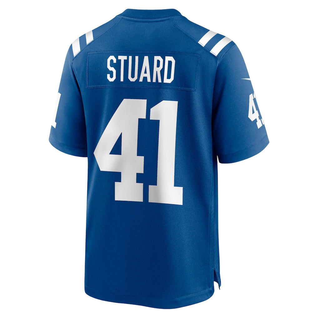 CAdoa IN.Colts #41 Grant Stuard Royal Game Player Jersey