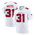 A.Falcons #31 Xavier Watts Player White Team Color Home Game CAdoa Stitched Jerseys